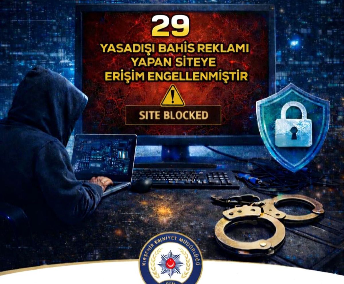 Kırşehir'de 29 siteye erişim engeli