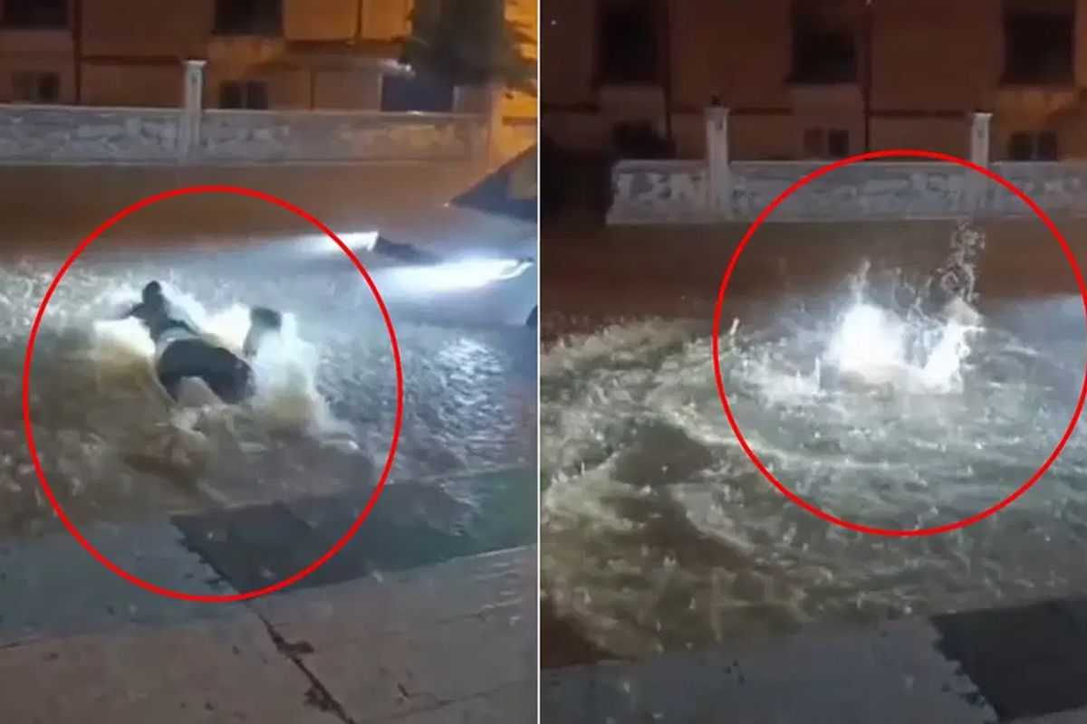 Mardin'de kuvvetli sağanak sonucu cadde ve sokaklar sular altında kaldı