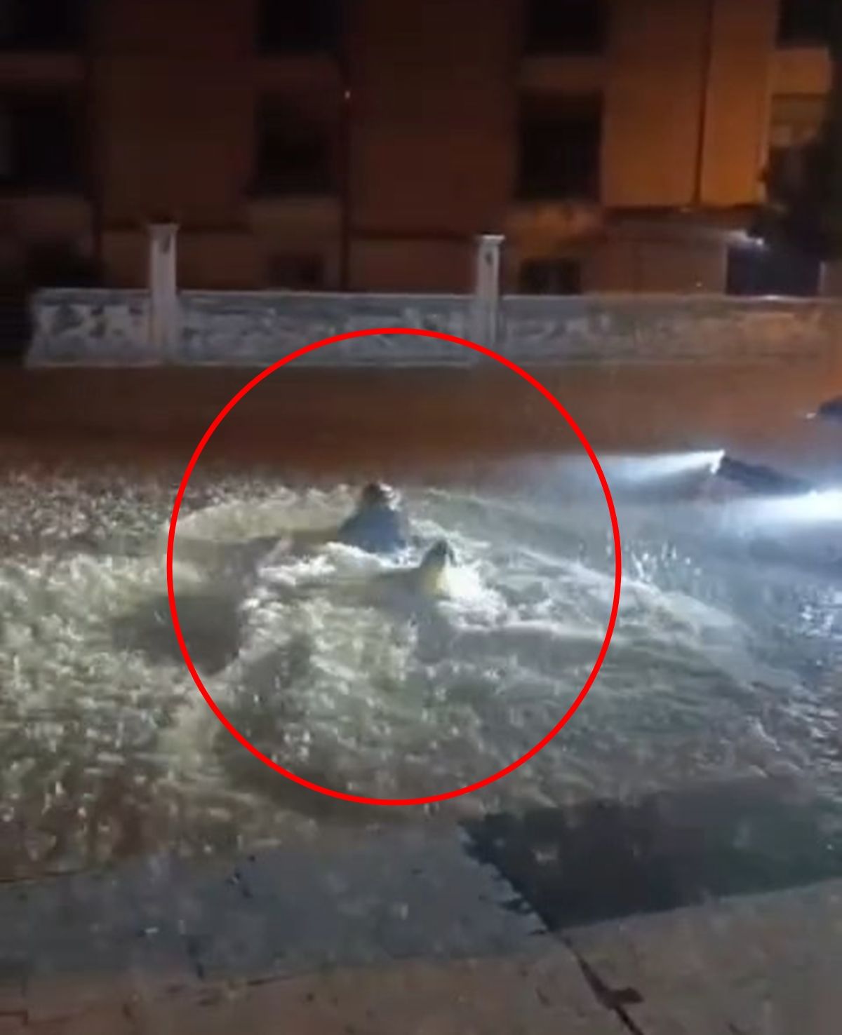 Mardin'de Kuvvetli Yağış Sonrası Cadde ve Sokaklar Sular Altında Kaldı