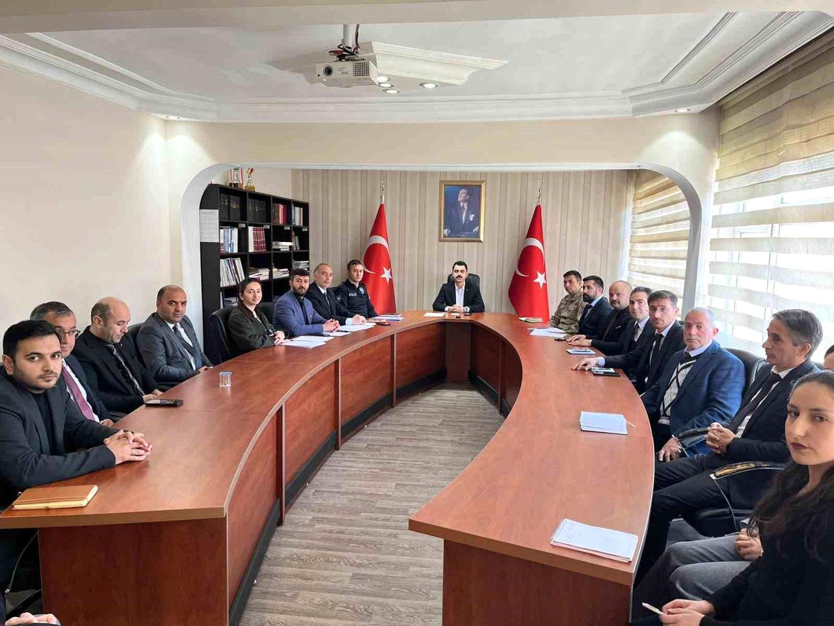 Susuz'da okul güvenliği masaya yatırıldı