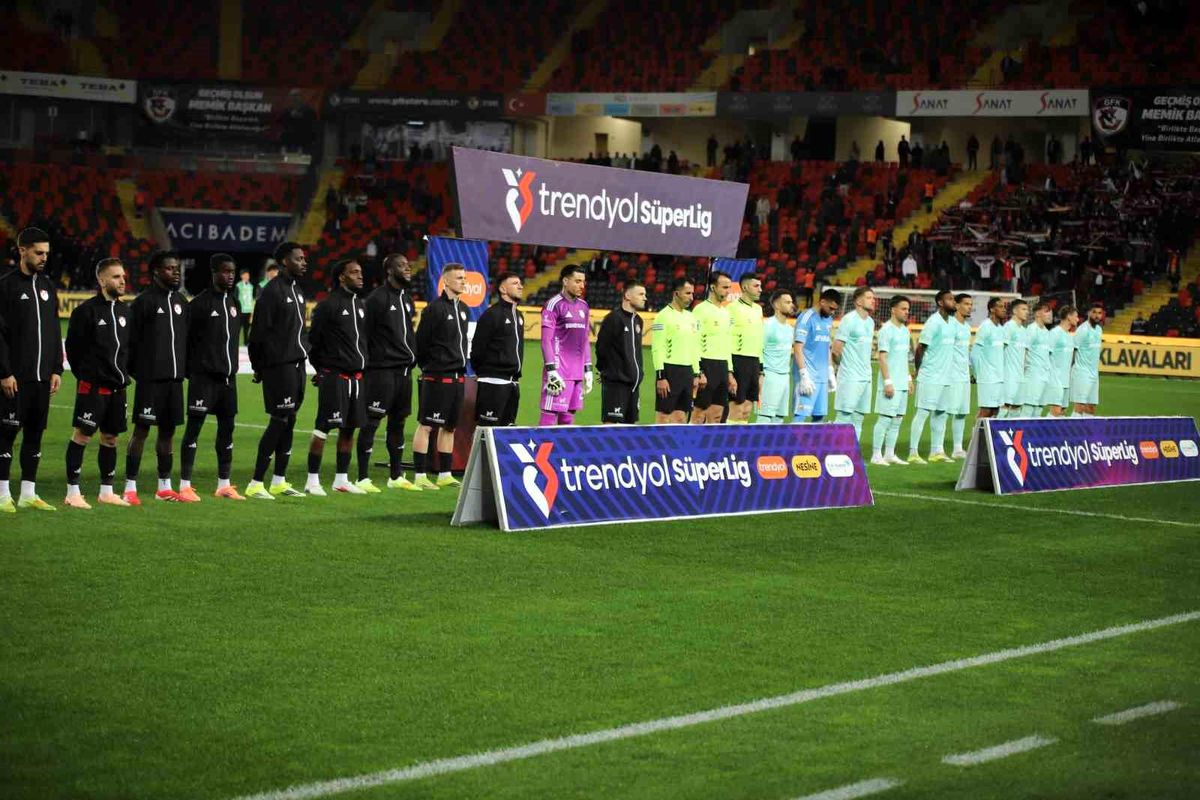 Trendyol Süper Lig: Gaziantep FK: 0 Kayserispor: 0 (Maç devam ediyor)