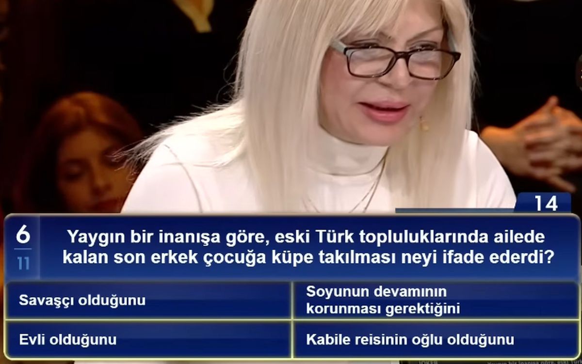 Yaygın bir inanışa göre, eski Türk topluluklarında ailede kalan son erkek çocuğa küpe takılması neyi ifade...
