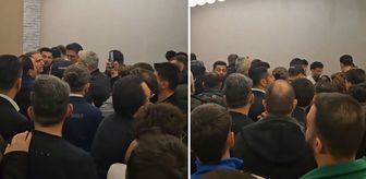 Bir taraftarın Sadettin Saran'a istifa çağrısı yapmasının ardından kavga çıktığı iddia edildi