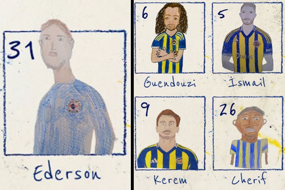 Fenerbahçe'nin ilk 11'i çocukların kaleminden geçti
