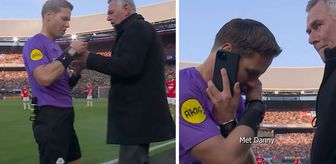 Final maçında görülmemiş olay! Hakem oyunu durdurup çalan telefona cevap verdi, gerçek sonradan ortaya çıktı