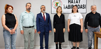 Hatay Tabip Odası’nda yeni başkan Dr. Ümit Oğur oldu