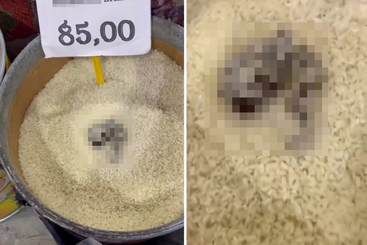 Açıkta satılan pirinçte kedi dışkısı görüldü, markete 52 bin TL ceza kesildi