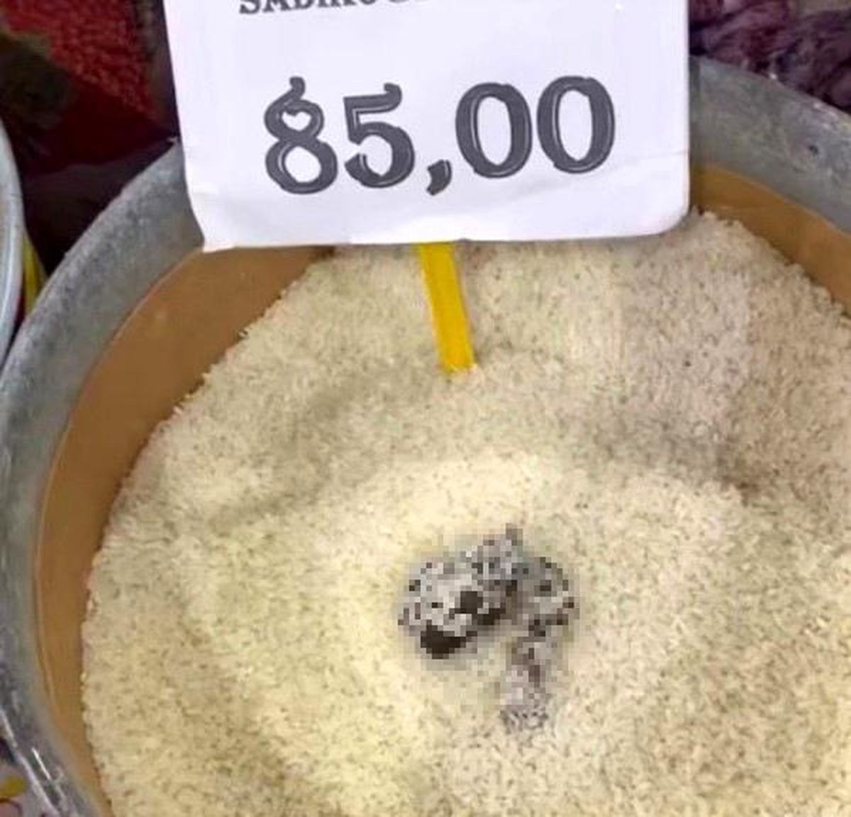 Mersin'de skandal görüntü: Pirinçten kedi dışkısı çıkan markete ceza