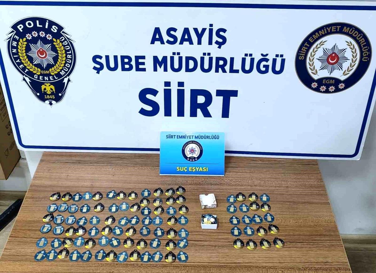 Siirt'te sahte altın operasyonu: 2 tutuklama