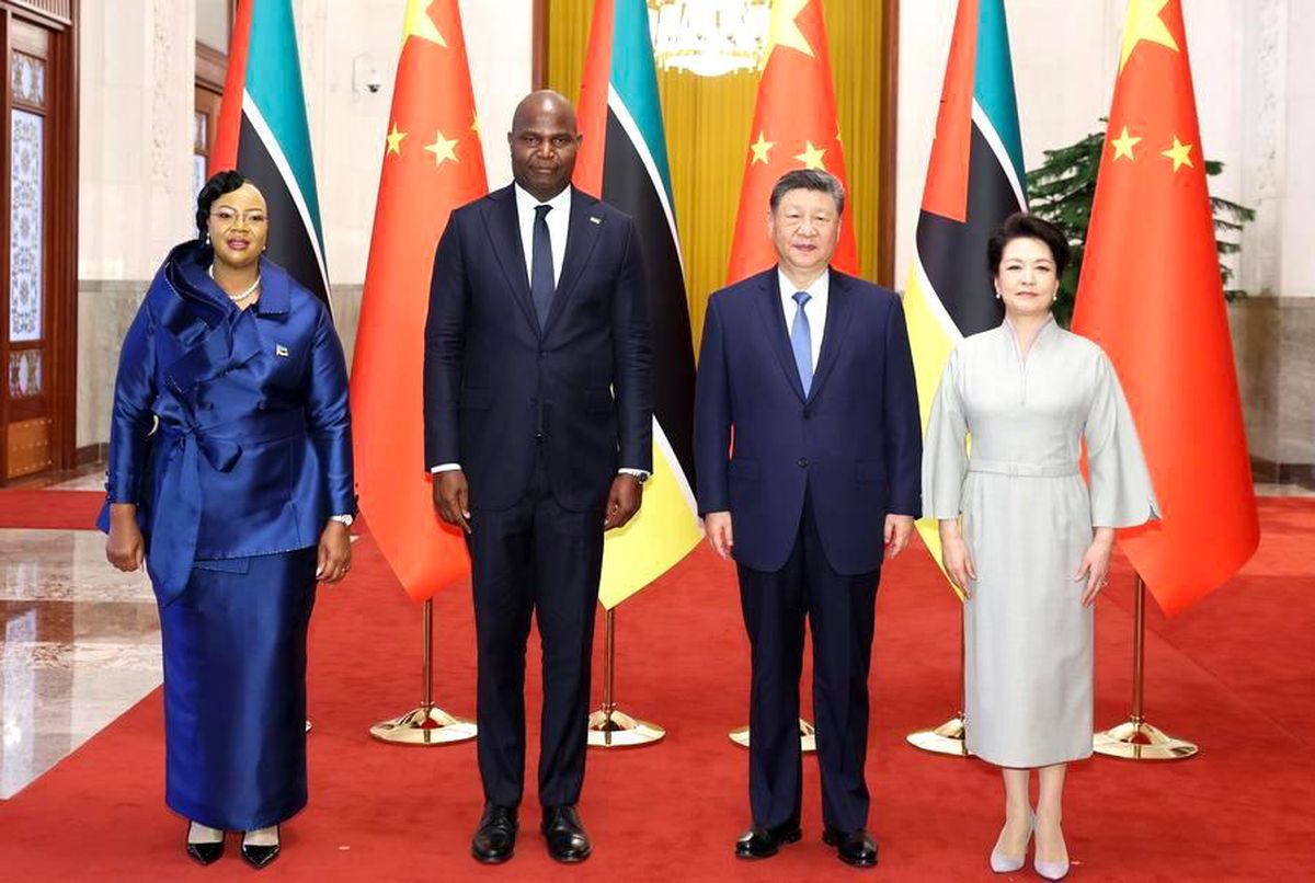 Albüm: Çin Cumhurbaşkanı Xi, Mozambik Devlet Başkanı Chapo ile Görüştü