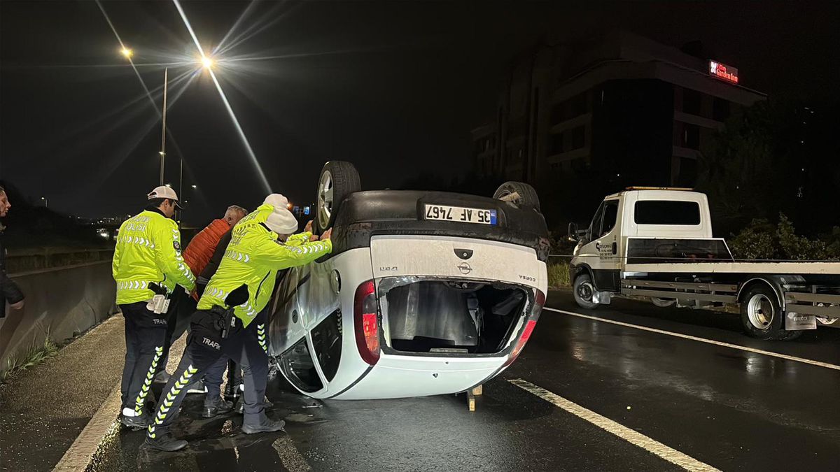 Çorlu'da Alkollü Sürücü Refüje Çarptı: 1 Yaralı