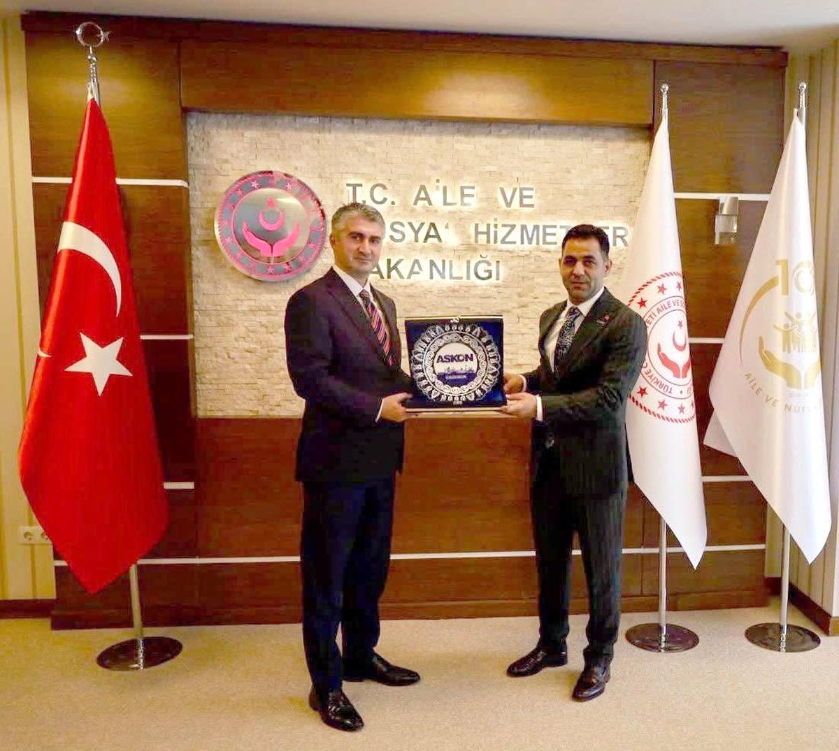 ASKON yönetiminden Bakan Yardımcısı Tarıkdaroğlu'na ziyaret