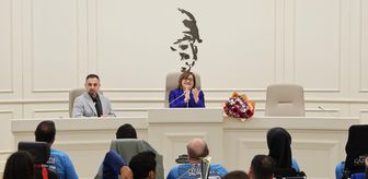 Başkan Şahin, başarılı sporcularla buluştu
