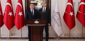 Bilecik Valisi Sözer’den Afyonkarahisar Valisi Aktaş’a ziyaret
