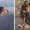 Kim Kardashian ve Lewis Hamilton, sörf yaparken aşk tazeledi