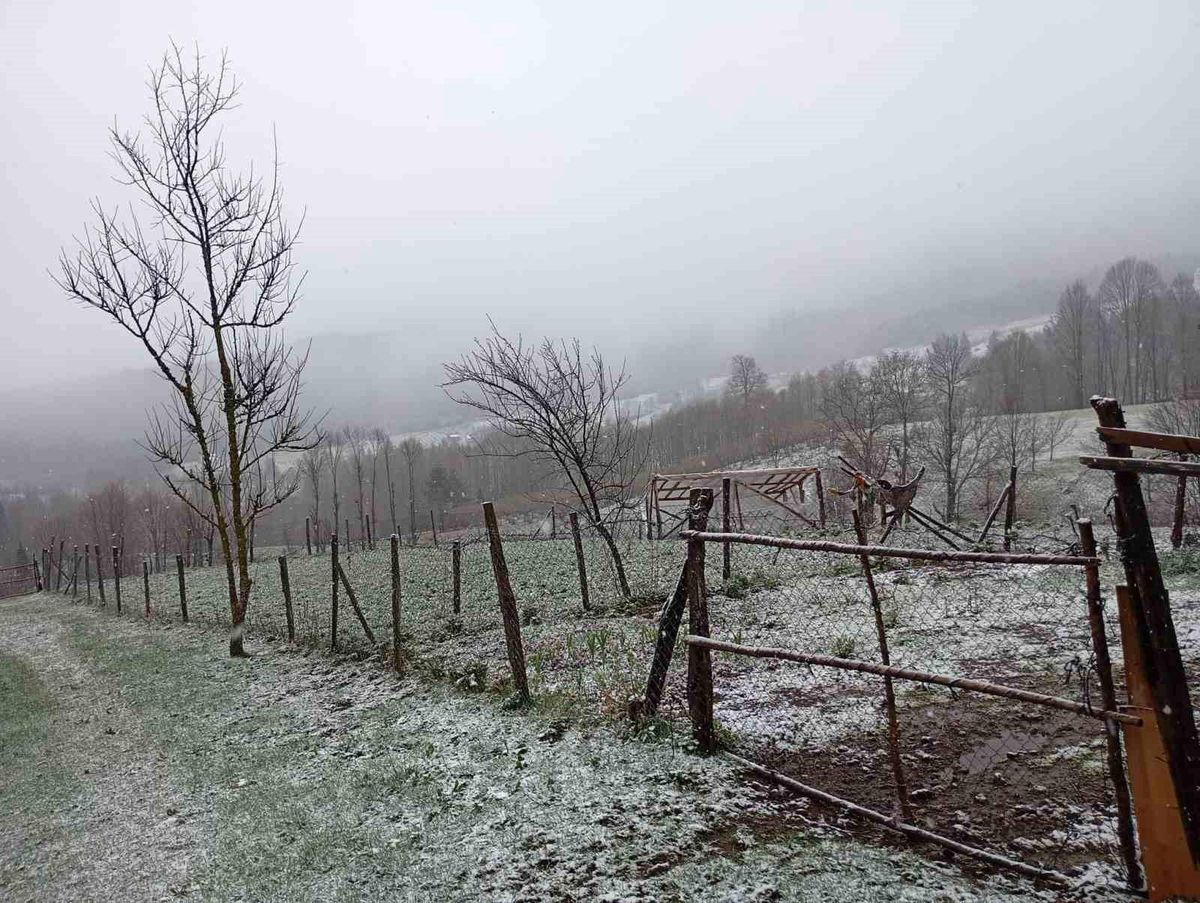 Sakarya'nın yüksek kesimleri beyaza büründü