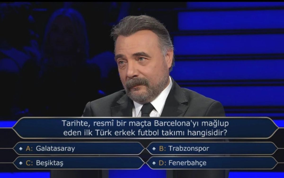 Barcelona'yı yenen ilk türk takımı Galatasaray mı, Trabzonspor mu, Beşiktaş mı, Fenerbahçe mi?