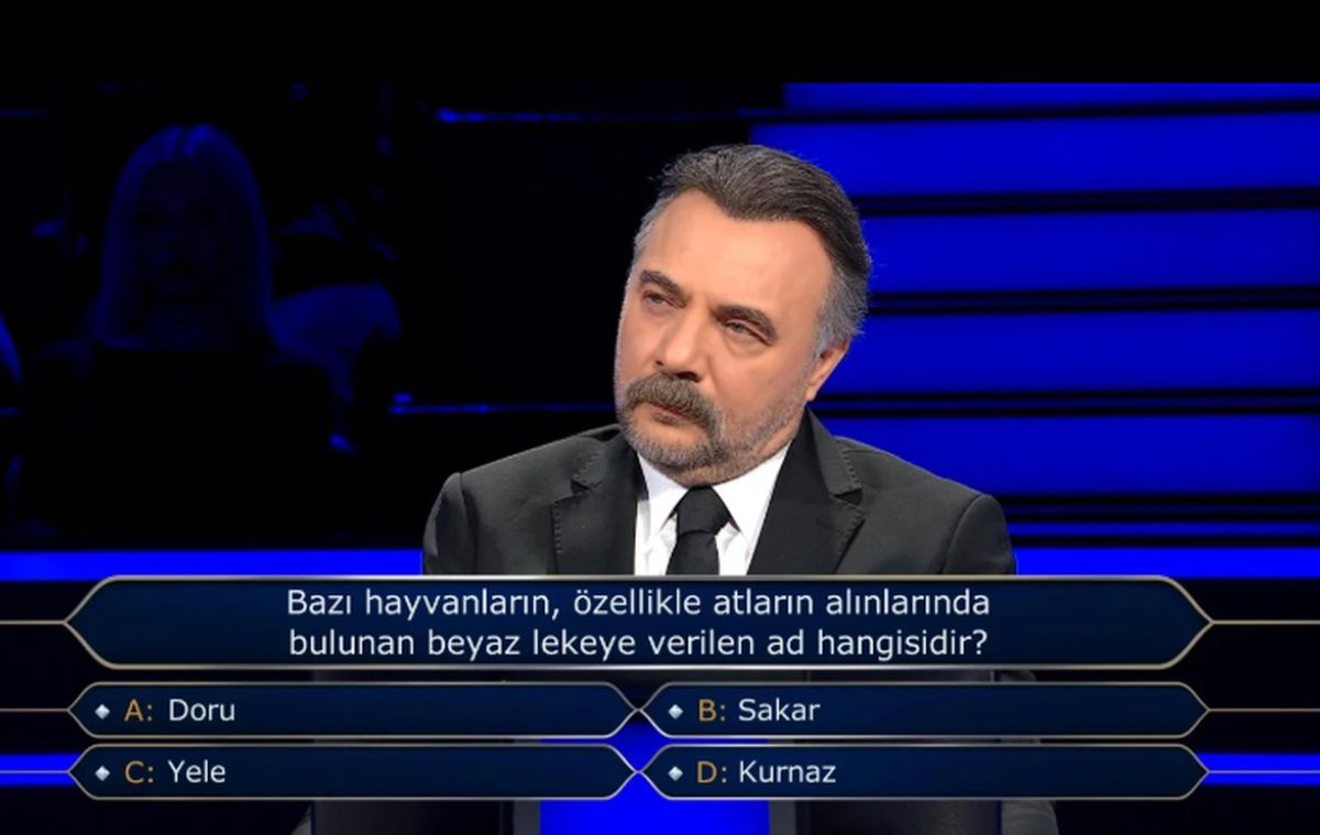 Bazı hayvanların, özellikle atların alınlarında bulunan beyaz lekeye verilen ad hangisidir?