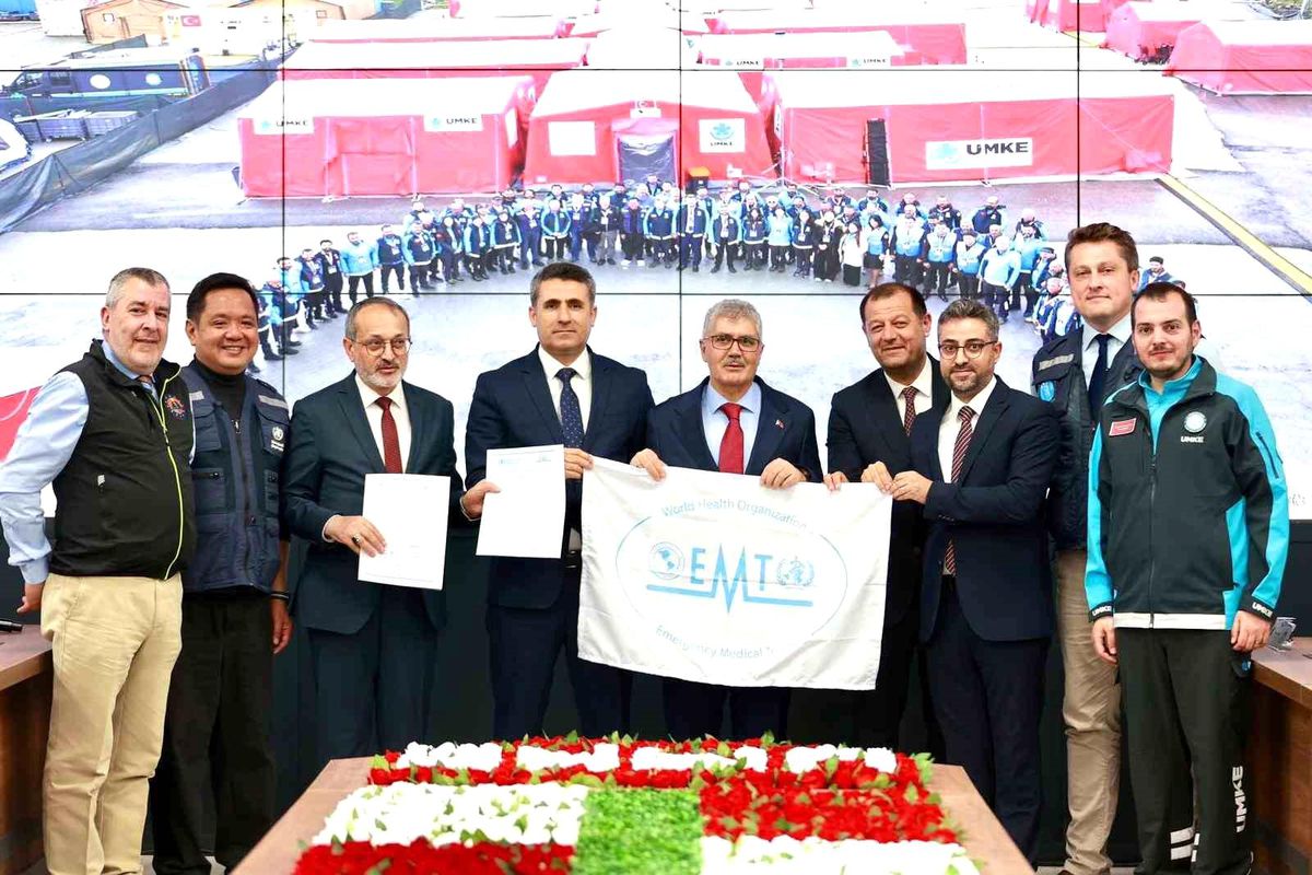 Bingöl UMKE'ye Dünya Sağlık Örgütü bayrağı: Tarihi başarı tescillendi