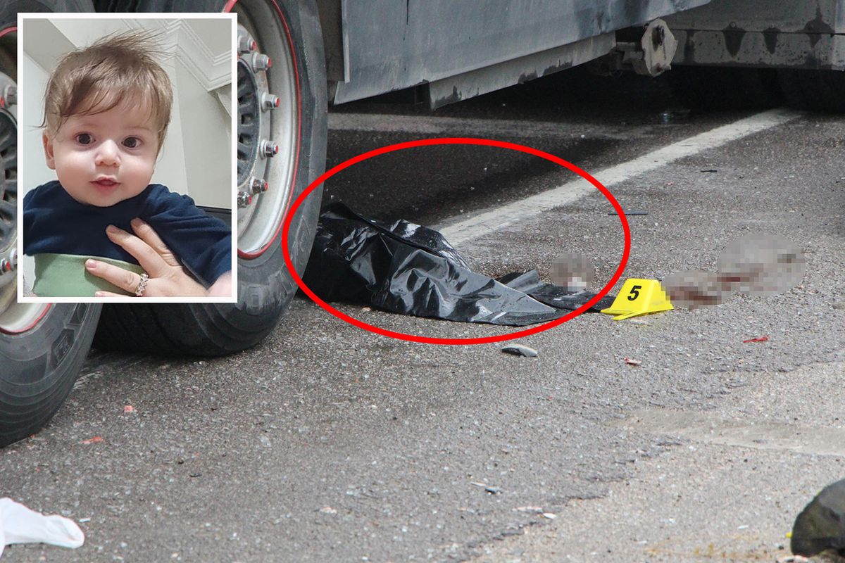 Kazada annesinin kucağından yola savrulan 10 aylık Yamaç bebek, TIR'ın altında kalıp öldü