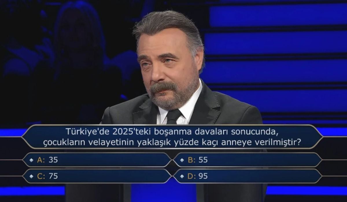 Türkiye'de 2025'teki boşanma davaları sonucunda, çocukların velayetinin yaklaşık yüzde kaçı anneye verilmi...