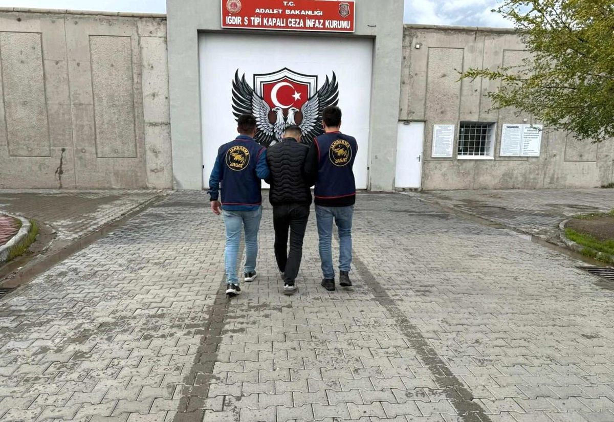 Iğdır'da 11 yıl 1 ay hapis cezası bulunan şahıs yakalandı