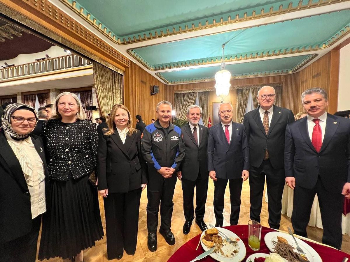 Rektör Fatma Aydın, TBMM 23 Nisan Resepsiyonu'nda