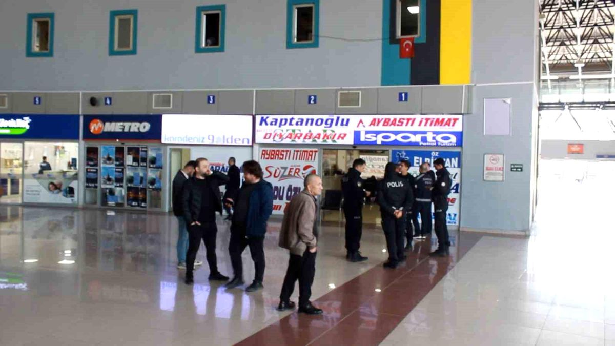 Samsun Otogarı'nda tahliye gerginliği