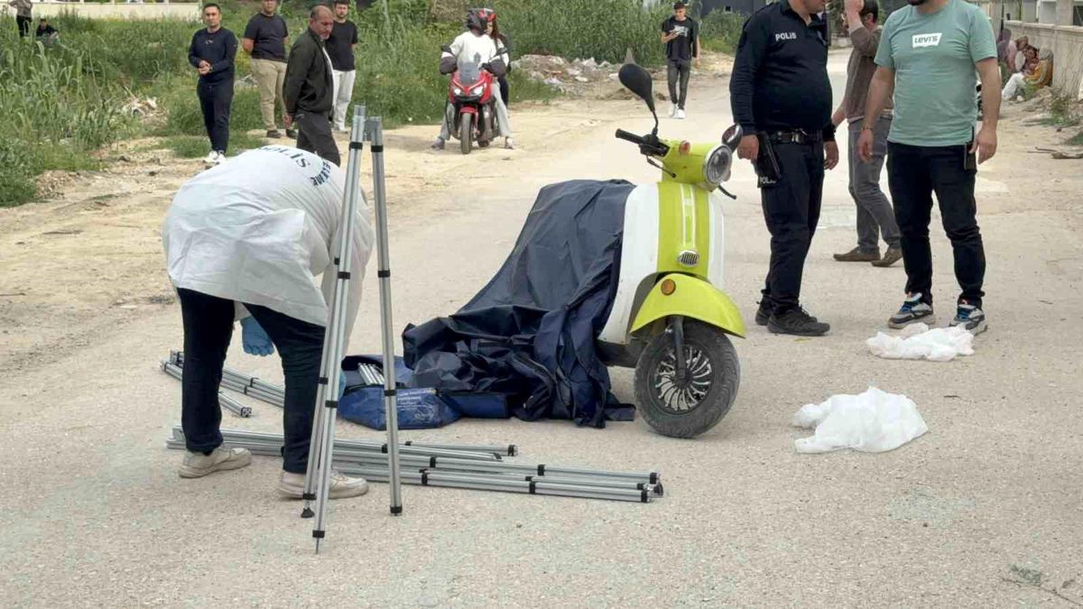Adana'da motosiklette infaz