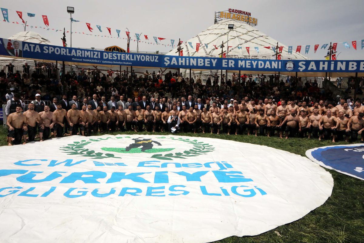 Türkiye Yağlı Güreş Ligi Gaziantep'te başladı