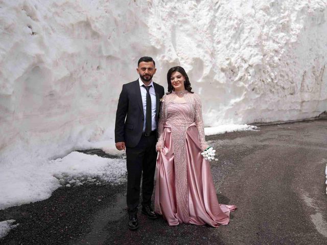 gelin ve damat adayi kar tunelinde fotograf c 4 19780170 o