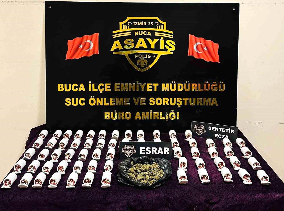 İzmir'de uyuşturucu operasyonu: 1 gözaltı