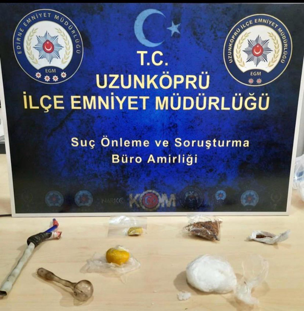 Uzunköprü'de uyuşturucu operasyonu: Şüpheli tutuklandı