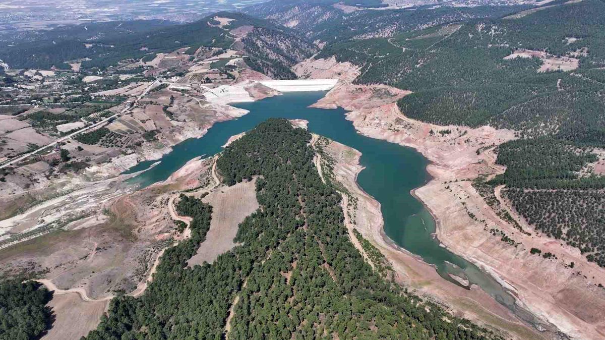 Akbaş Barajında doluluk oranı yüzde 82'ye ulaşarak son 9 yılın en yüksek seviyesine çıktı