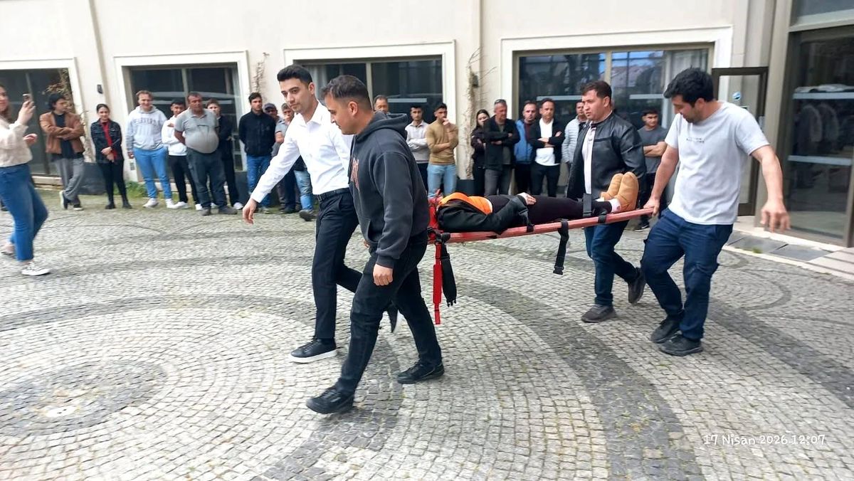 Aydın'da otel personeline afet farkındalık eğitimi ve tatbikat