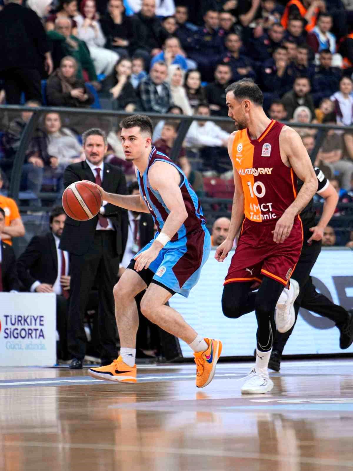 Basketbol Süper Ligi: Trabzonspor: 79 Galatasaray MCT Technic: 69