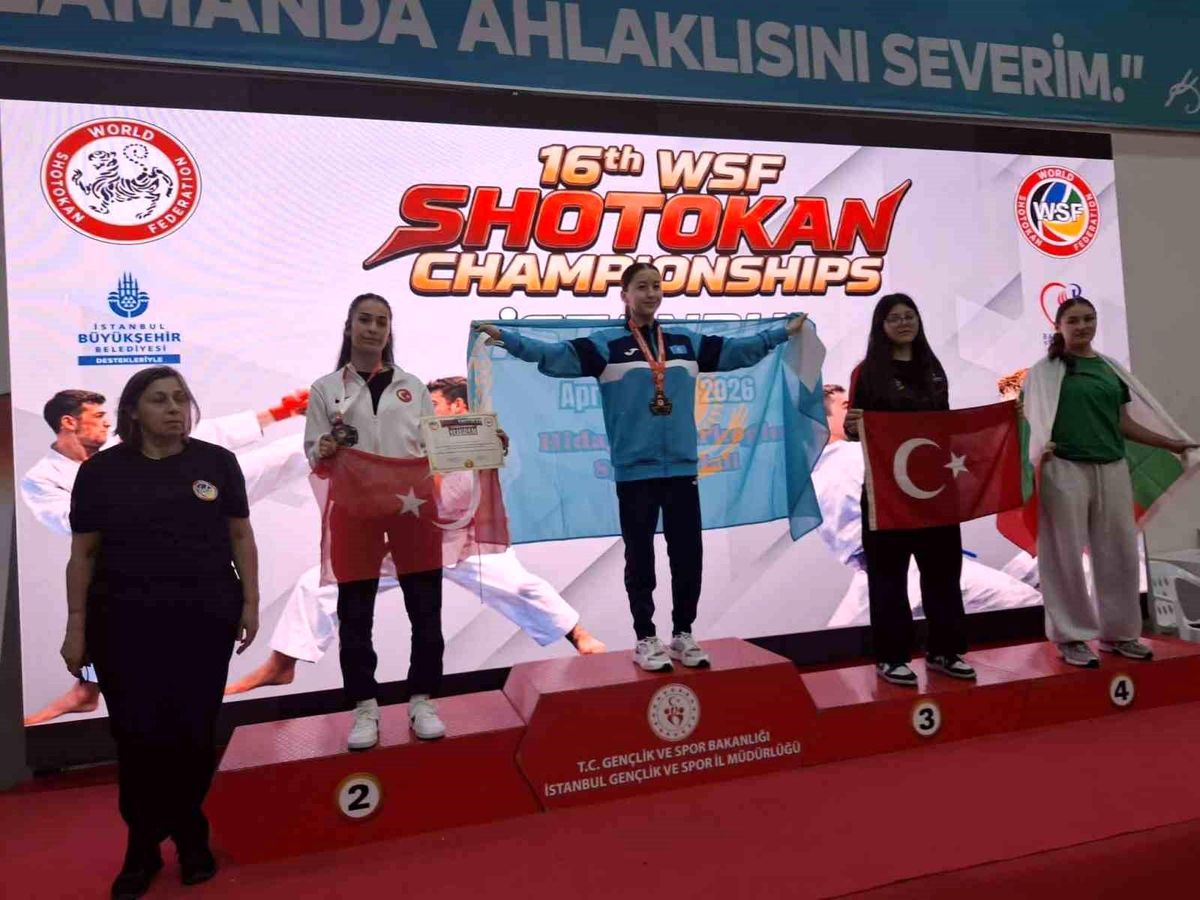 Diyarbakırlı sporcu, dünya 2'ncisi oldu