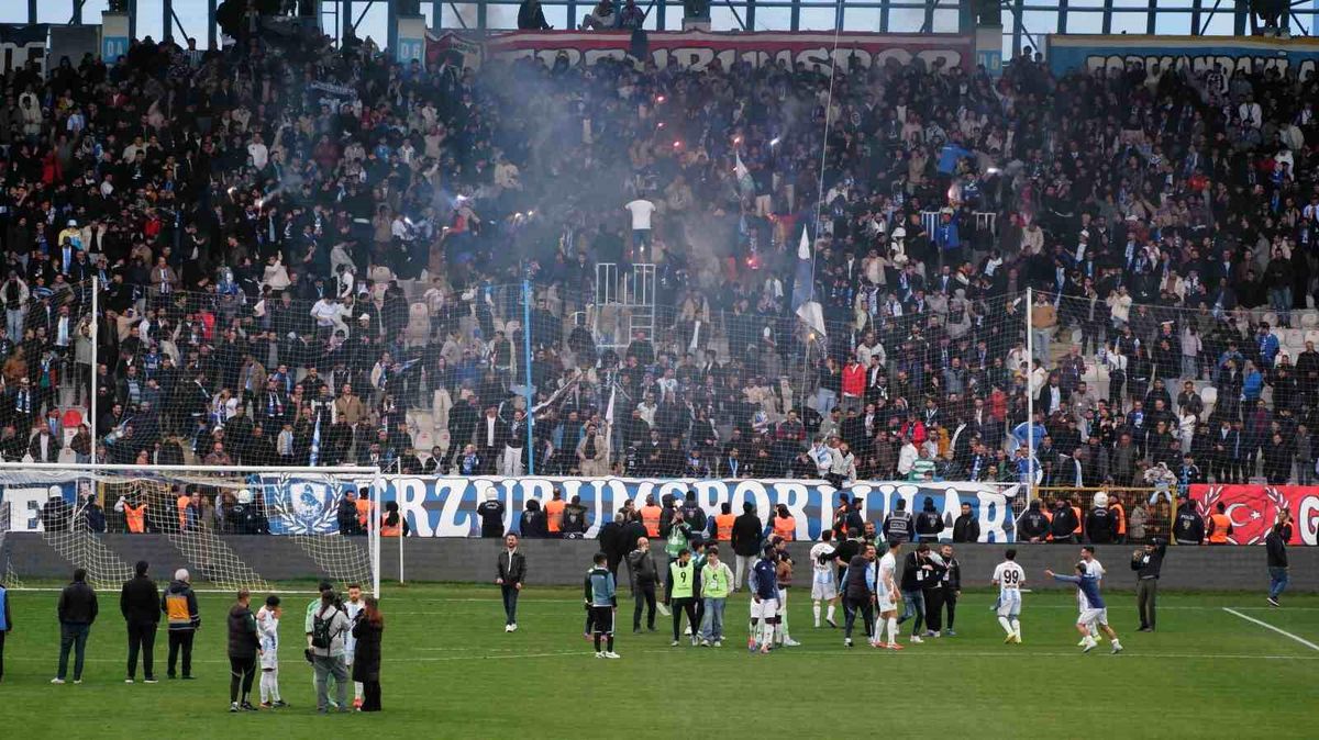 Erzurumspor FK, şampiyonluk yürüyüşünü 1 puanla perçinledi