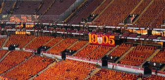 Galatasaray yönetimi, tüm tribünleri sarı-kırmızılı bayraklarla donattı