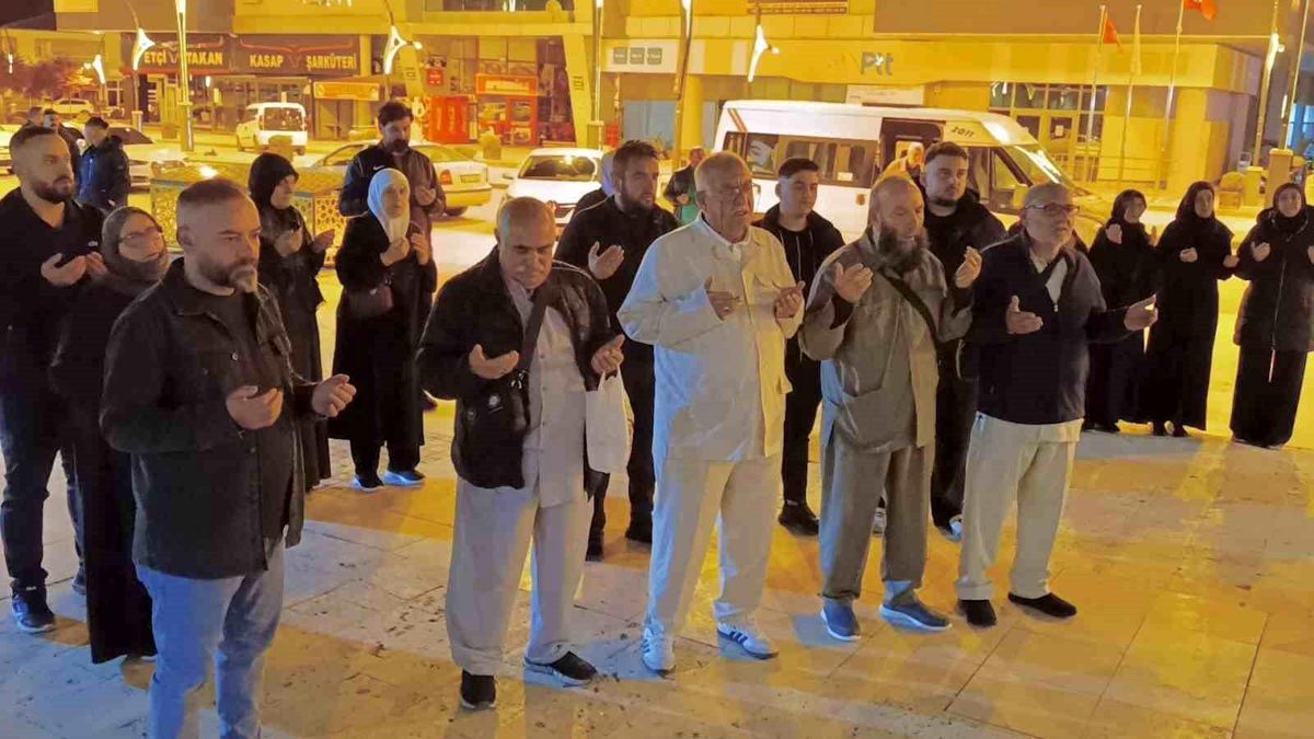 Kulu'da hacı adayları kutsal topraklara uğurlandı
