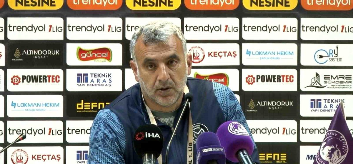 Manisa FK Teknik Sorumlusu Çakmak: Hakemler Bütün Tercih Haklarını Onlara Çaldılar