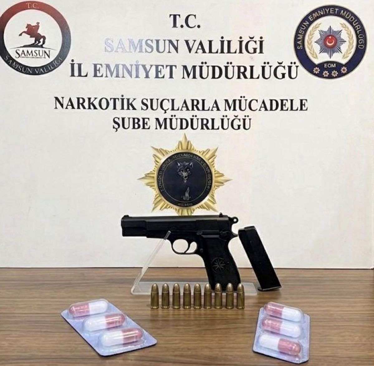 Samsun'da narkotik operasyonu: 8 şüpheli yakalandı