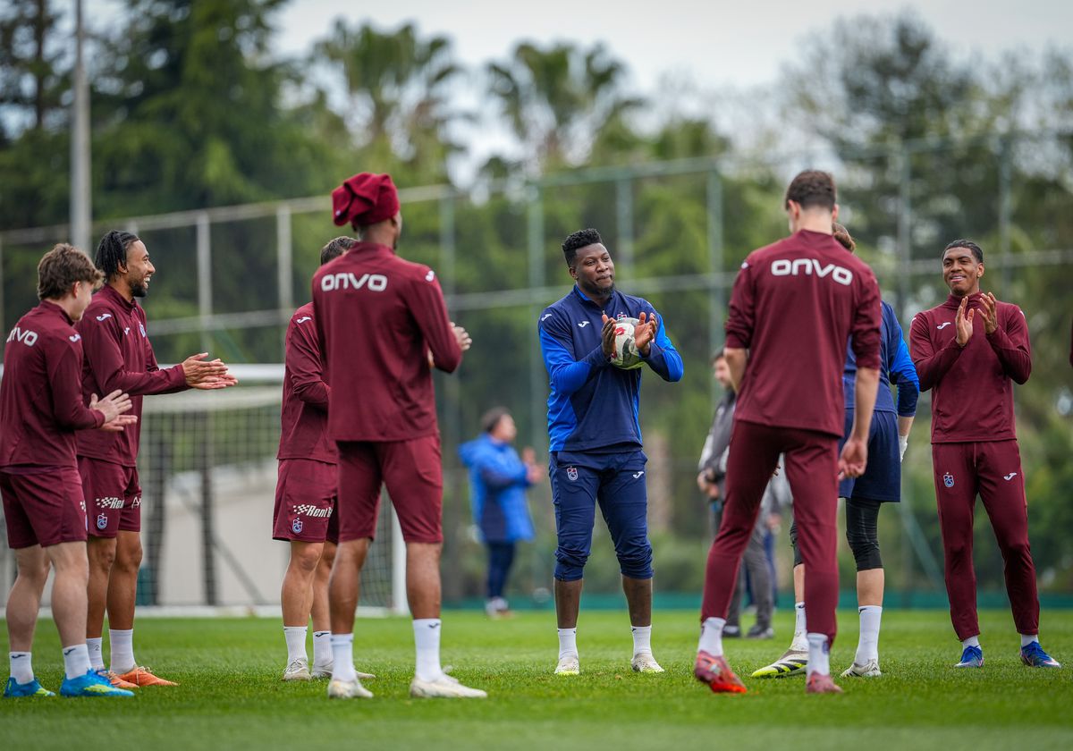 Trabzonspor, hazırlıklarını tamamlayarak Konya'ya gitti