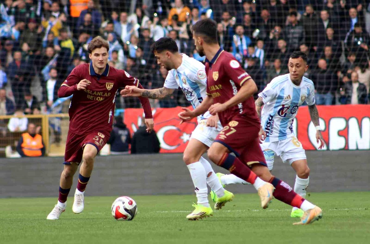Trendyol 1. Lig: Erzurumspor FK: 1 Bandırmaspor: 1