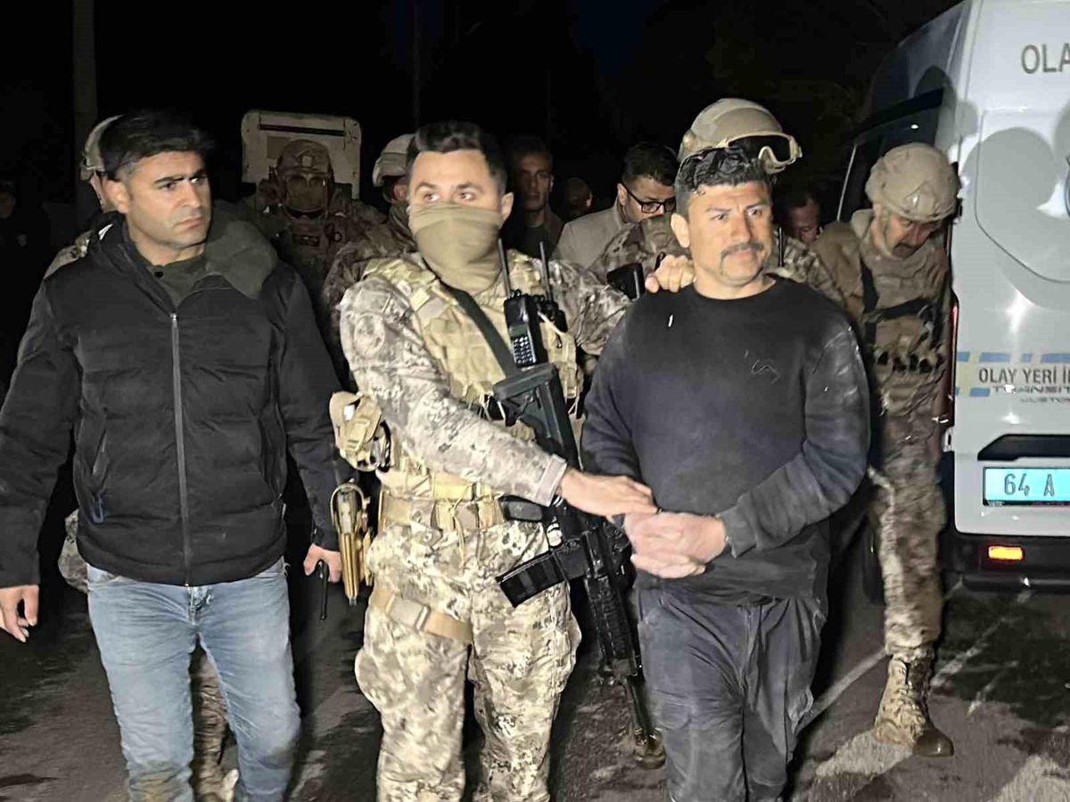 Uşak'ta kavga ihbarına giden polislere ateş açan şüpheli tutuklandı