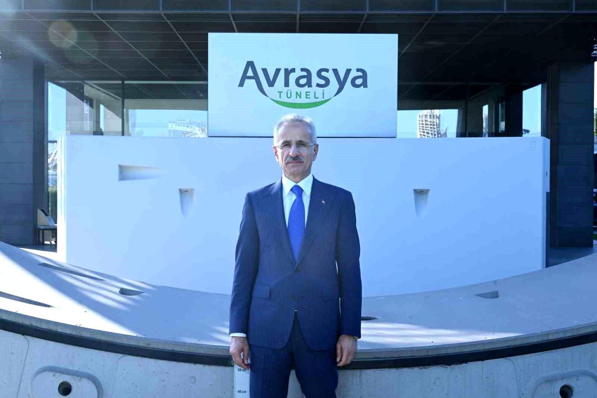 9,5 milyon farklı plakalı araç 180 milyon kez Avrasya Tüneli'ni kullandı