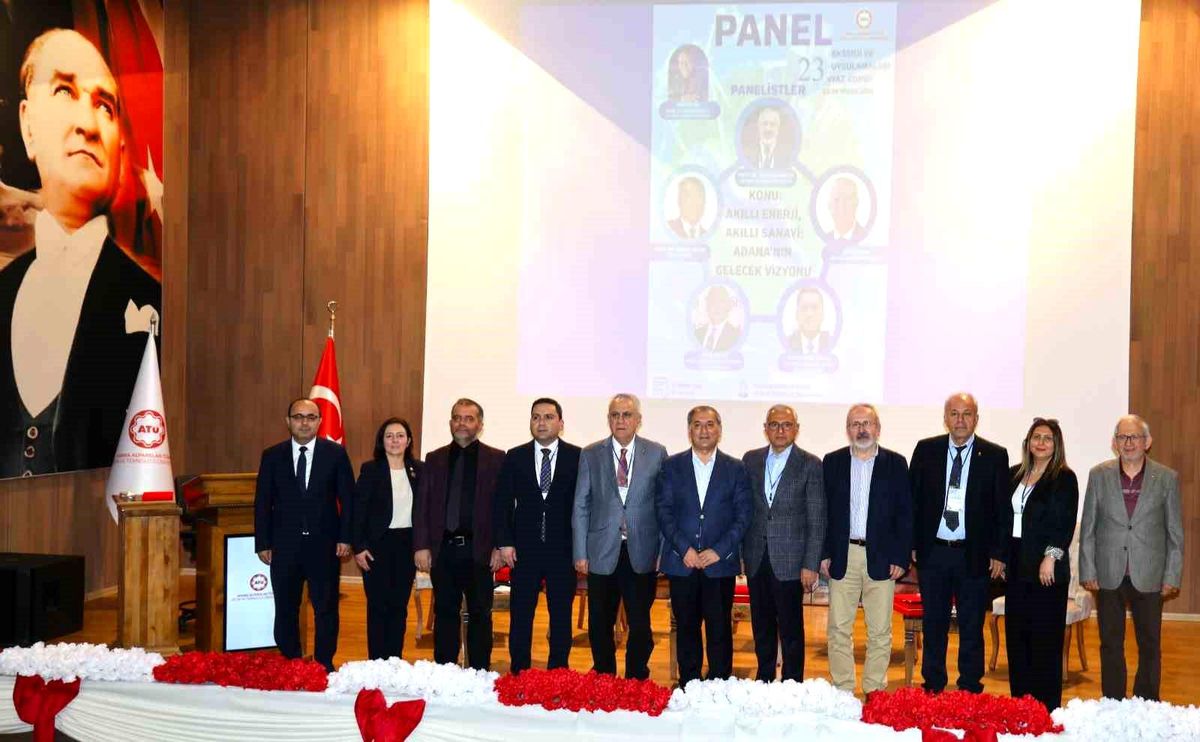 Adana'nın gelecek vizyonu bu panelde çizildi: "Akıllı Enerji, Akıllı Sanayi"