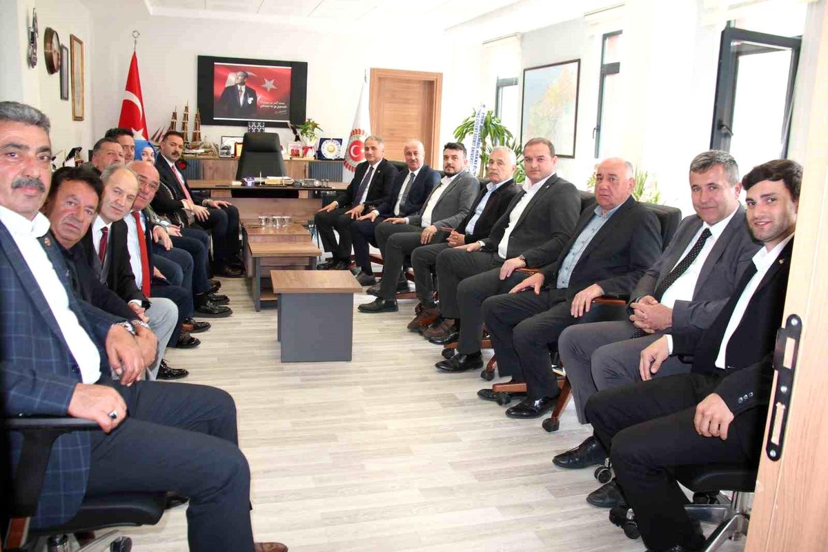 AK Parti heyetinden Karaveli'ye ziyaret