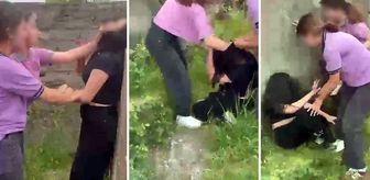 Akran zorbalığı cinsiyet dinlemiyor! Metruk binada dehşete düşüren görüntü
