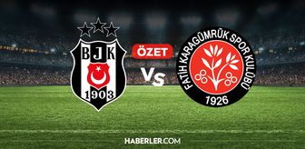 Beşiktaş Karagümrük maç özeti ve golleri! (ÖZET) Beşiktaş Karagümrük kaç kaç bitti, golleri kim attı?